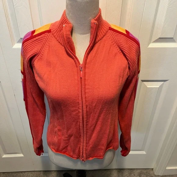 Icelandic Design size L Colorful Zip-Up Jacket - Picture 2 of 15